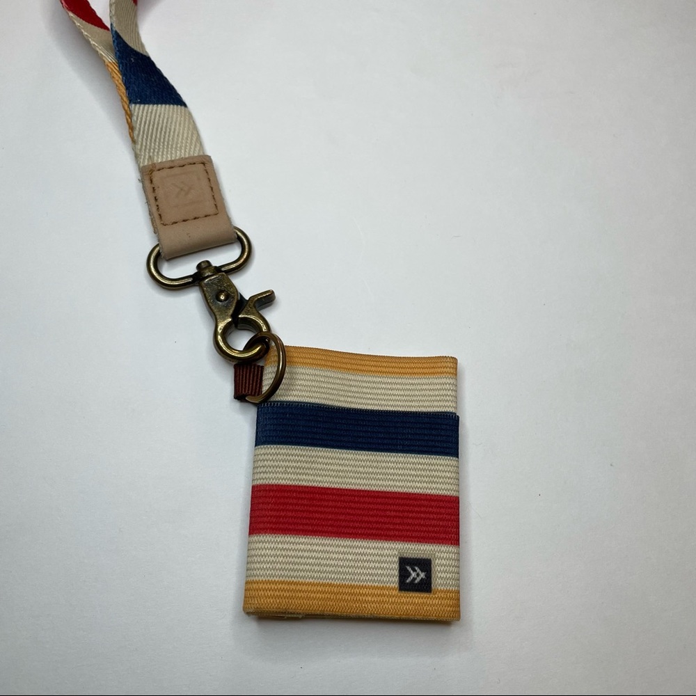 Thread Wallet With Lanyard - Picture 2 of 3